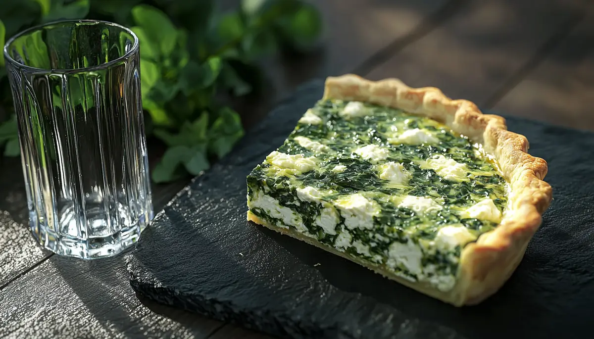 quiche épinards et feta